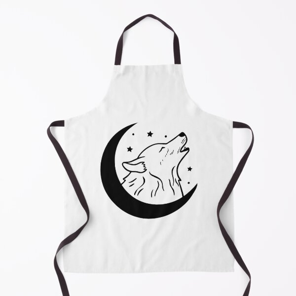 Item preview, wolf moon silhouette designed and sold by SolArt88.