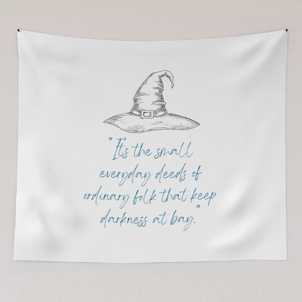 Item preview, It's the Small Everyday Deeds - Hat - Fantasy designed and sold by Fenay Designs.
