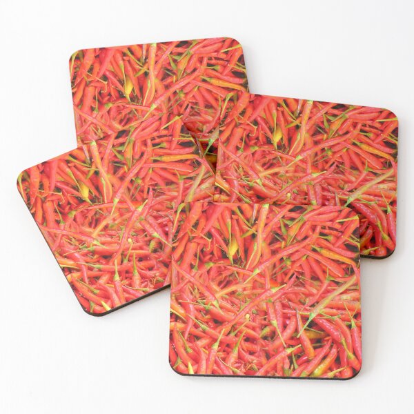 Item preview, Chili pepper pattern. Photography art style designed and sold by birdo-art.