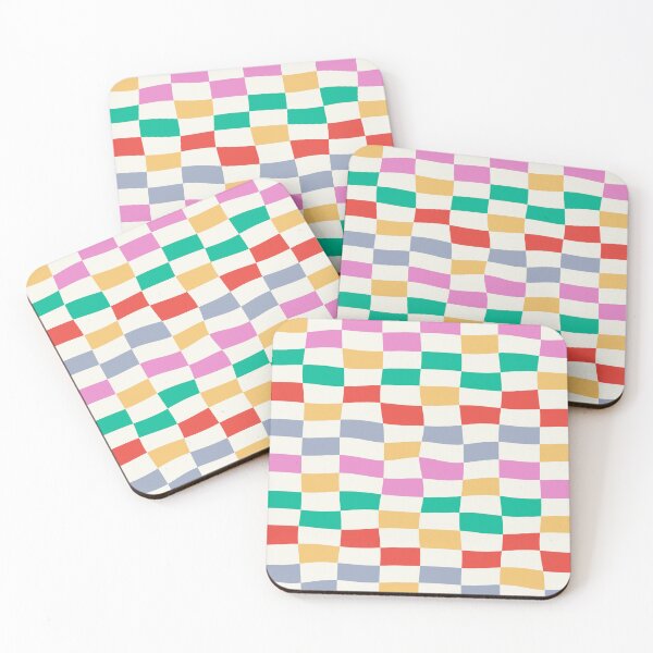 Item preview, Funky Warped Checkerboard designed and sold by tartagain.