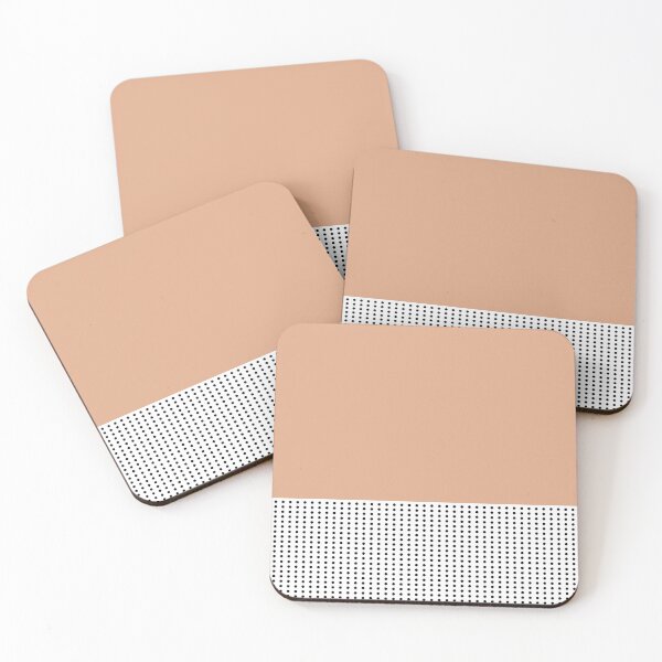 Item preview, Tan Geometric Dots Pattern designed and sold by Arianna Khalil.