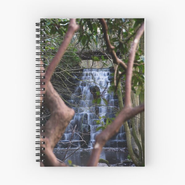 Item preview, Arrowe Brook Waterfalls and Rhododendron designed and sold by neonlightphoto.