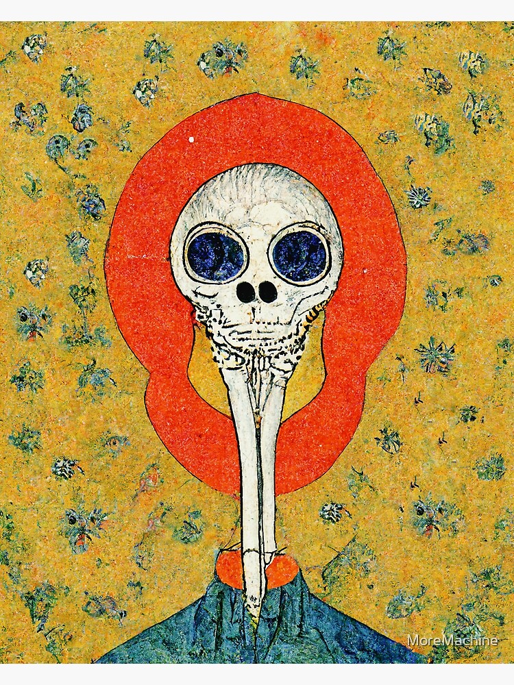 Spooky Skeleton Scary Vintage Halloween Occult Retro Surrealism spooky-skeleton-scary-vintage-halloween-occult-retro-surrealism