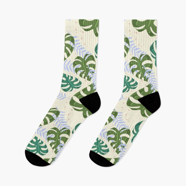 Artikelvorschau, Monstera-Pflanze verlässt Sommer-Frühlings-nahtloses Muster entworfen und verkauft von Alex Goubar.