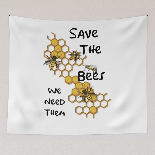Item preview, Save The Bees - We Need Them designed and sold by NiftyTees.