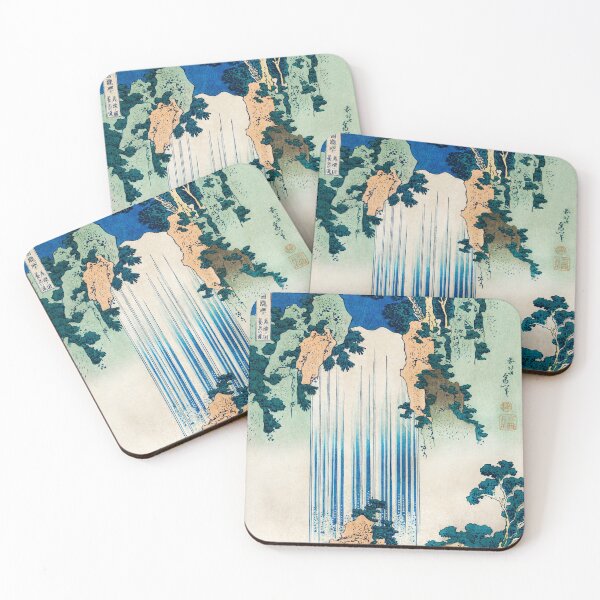 Item preview, Traditional Japanese Art Waterfalls designed and sold by FengShuiLounge.