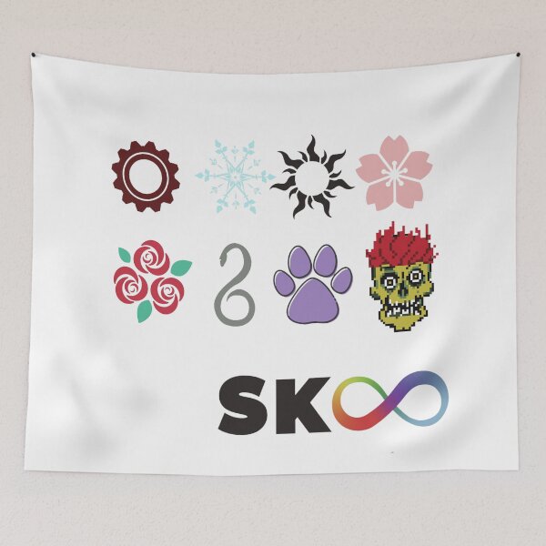 Item preview, Sk8 character logos designed and sold by GhostAngelChao.