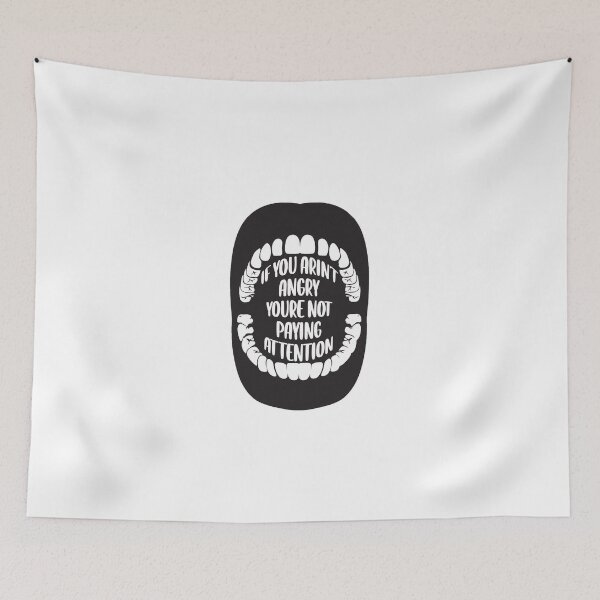 Item preview, If You Aren't Angry Pay Attention designed and sold by osama48.