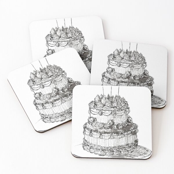 Item preview, 3 candles Birthday Cake designed and sold by drianaarts.