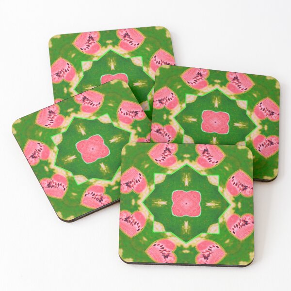 Item preview, ABSTRACT PAINTING WATERMELON GEOMETRIC ART FANTASY. designed and sold by Ralek.