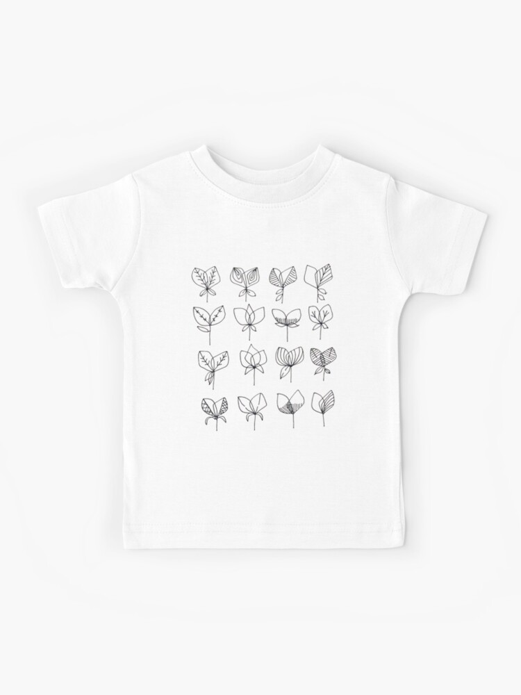 Baby & Toddler Girls Bouquet Printed T-Shirt