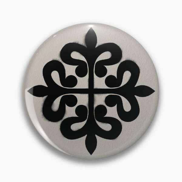 Item preview, Alcantara Cross in paper texture circle with black ink designed and sold by IsisOsiris.