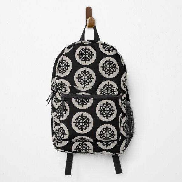 Item preview, Alcantara Cross in paper texture circle with black ink designed and sold by IsisOsiris.