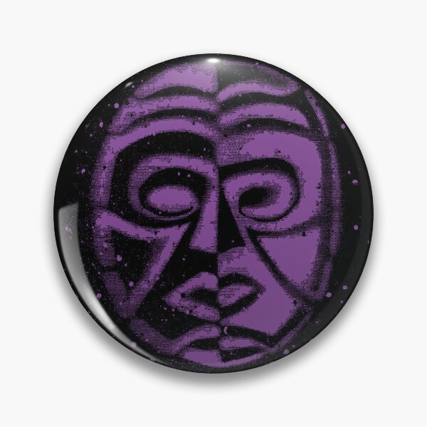 Item preview, Yin yang mask design in purple designed and sold by Anomalypark.