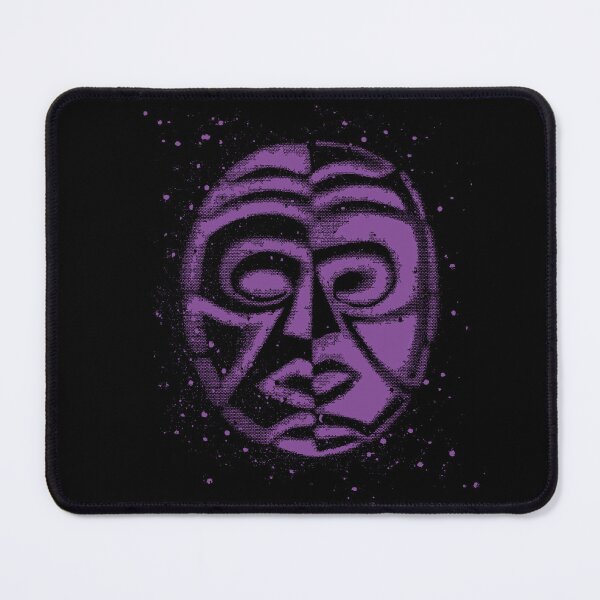 Item preview, Yin yang mask design in purple designed and sold by Anomalypark.