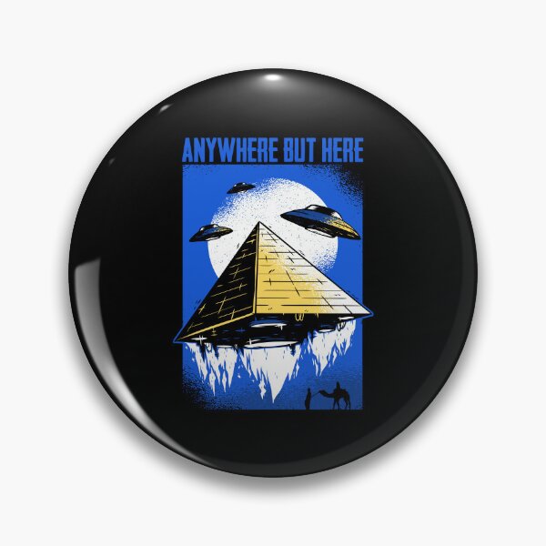 Item preview, Anywhere But Here Funny Alien For Extraterrestrial Life Fans designed and sold by Nessshirts.