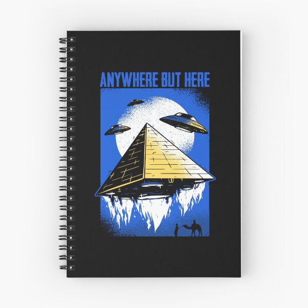 Item preview, Anywhere But Here Funny Alien For Extraterrestrial Life Fans designed and sold by Nessshirts.