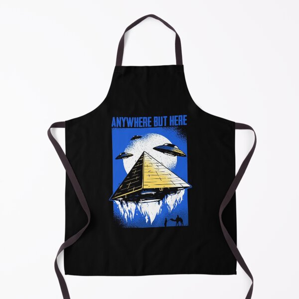 Item preview, Anywhere But Here Funny Alien For Extraterrestrial Life Fans designed and sold by Nessshirts.