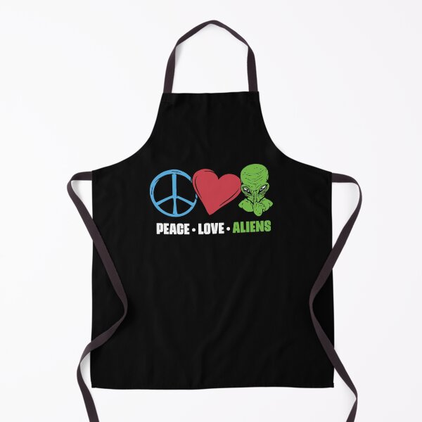 Item preview, Peace Love Funny Extraterrestrial Life For An Alien Believer designed and sold by Nessshirts.