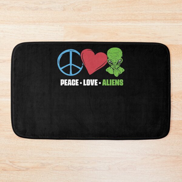 Item preview, Peace Love Funny Extraterrestrial Life For An Alien Believer designed and sold by Nessshirts.