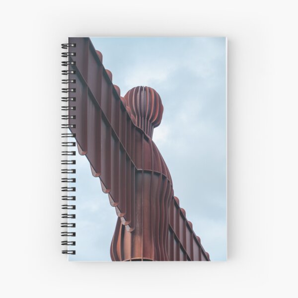 Angels Weathered Wings Spiral Notebook