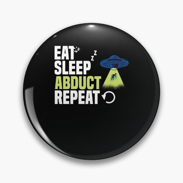 Item preview, Eat Sleep Funny Extraterrestrial Life For An Alien Believer designed and sold by Nessshirts.