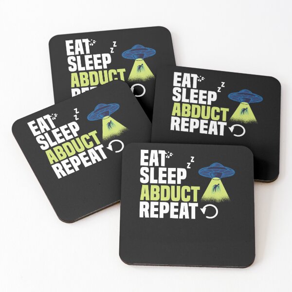 Item preview, Eat Sleep Funny Extraterrestrial Life For An Alien Believer designed and sold by Nessshirts.