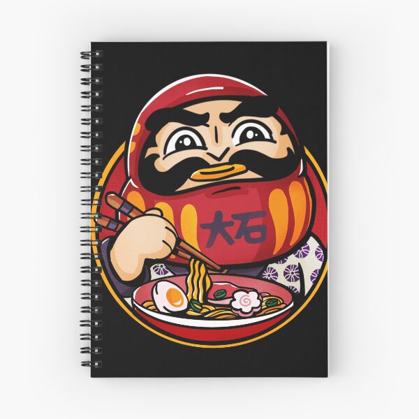 Aperçu de l'œuvre DARUMA - SÉRIE YOKAIWAII RAMEN créée et vendue par MuloPops.