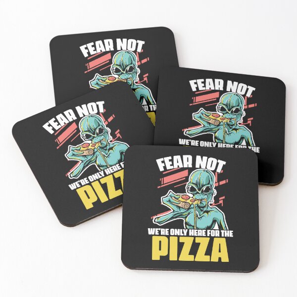 Item preview, Fear Not Funny Extraterrestrial Alien Pun For A Pizza Lover designed and sold by Nessshirts.