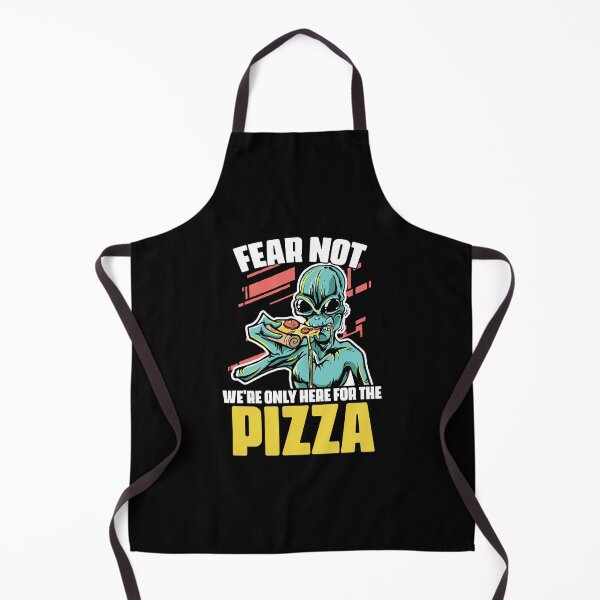 Item preview, Fear Not Funny Extraterrestrial Alien Pun For A Pizza Lover designed and sold by Nessshirts.