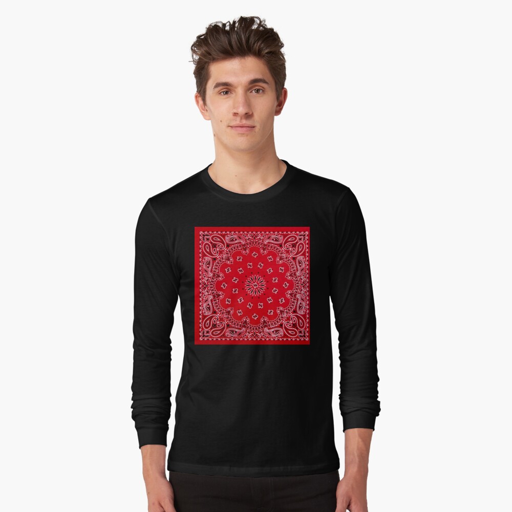 Bandana in the Red Man  Essential T-Shirt for Sale by rosemaryalbo