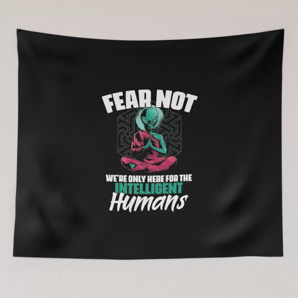 Item preview, Fear Not Funny Extraterrestrial Alien Pun For A Monk Lover designed and sold by Nessshirts.