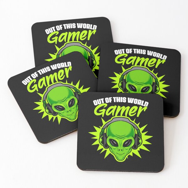 Item preview, Out Of This World Funny Extraterrestrial Alien Pun For Gamer designed and sold by Nessshirts.