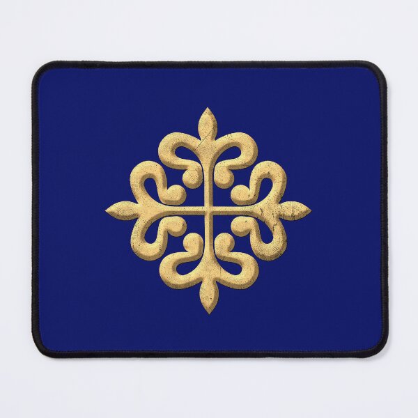 Item preview, Alcantara Cross in gold with bevel designed and sold by IsisOsiris.
