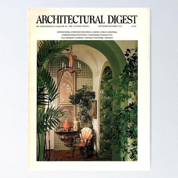 Item preview, archeitectural digest  designed and sold by timetodieoldman.