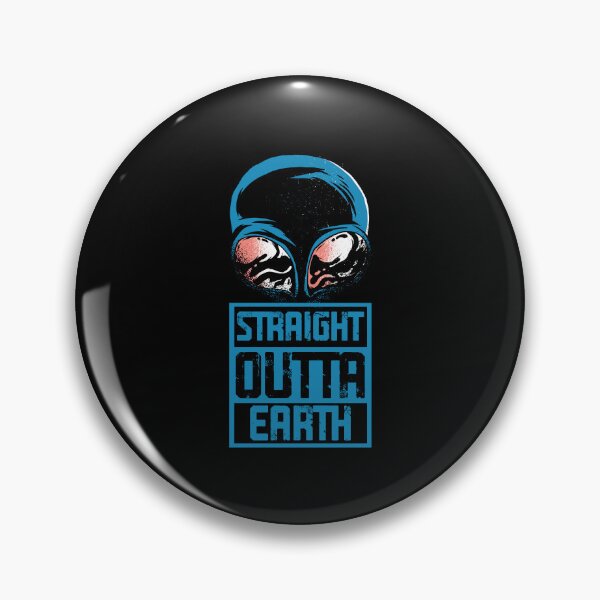 Item preview, Straight Outta Funny Extraterrestrial Life For Alien Lovers designed and sold by Nessshirts.