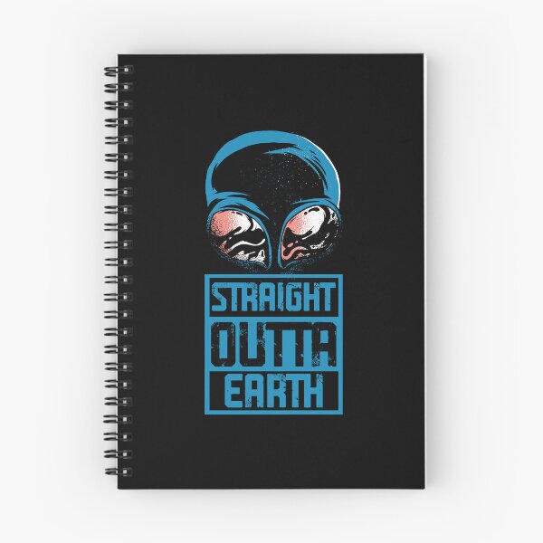 Item preview, Straight Outta Funny Extraterrestrial Life For Alien Lovers designed and sold by Nessshirts.
