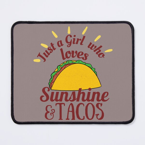 Item preview, Just A Girl Who Loves Sunshine and Tacos Lover Summer designed and sold by SunfullyYours.