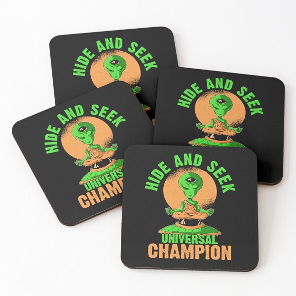 Item preview, Hide And Seek Champ Funny Extraterrestrial Pun For Alien Fan designed and sold by Nessshirts.