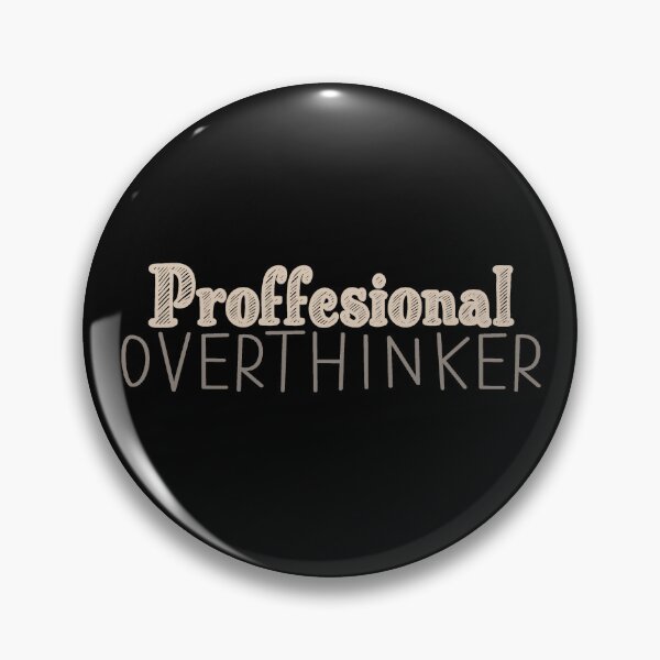 Item preview, Professional Over Thinker Funny Sarcastic Quote designed and sold by ThisIsMugLife.
