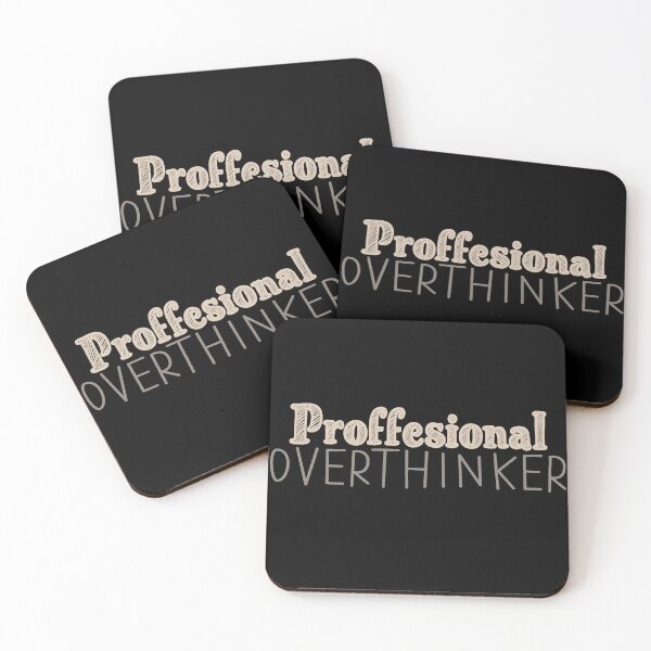 Item preview, Professional Over Thinker Funny Sarcastic Quote designed and sold by ThisIsMugLife.