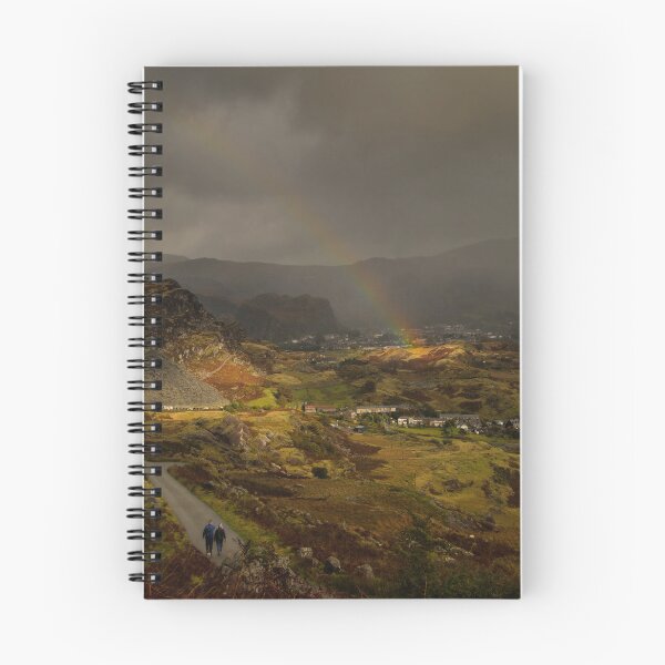 Item preview, Blaenau Rainbow Skies designed and sold by neonlightphoto.