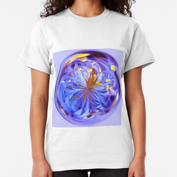 Swirling flowers Classic T-Shirt