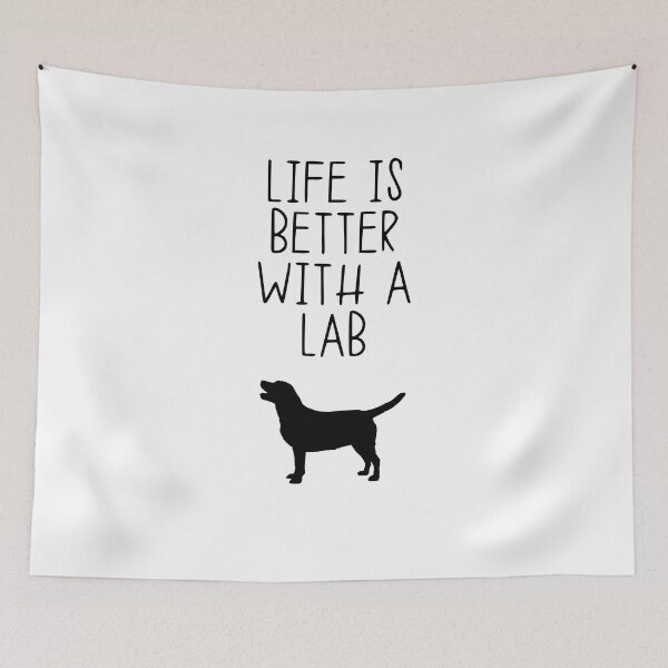 Item preview, Life Is Better With A Lab designed and sold by kindxinn.