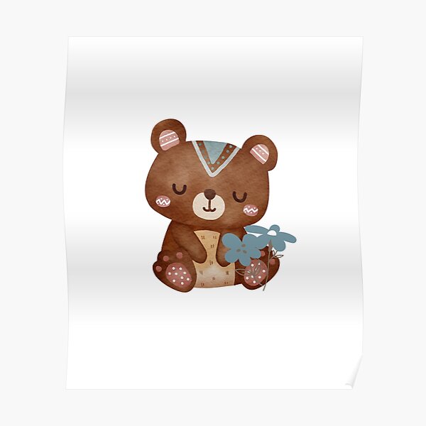 Baby Teddy Bear Flower poster sẽ làm bạn cảm thấy như trở về tuổi thơ với những kỷ niệm đầy ngọt ngào và tình cảm. Với hình ảnh chú gấu bông tình nghịch cùng đóa hoa đồng nghiệp dễ thương, bạn sẽ cảm thấy được tình yêu và sự ấm áp xung quanh mình.