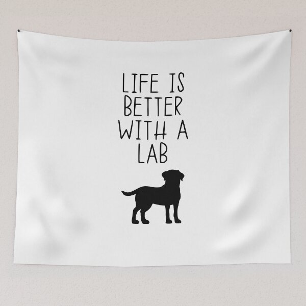 Item preview, Life Is Better With A Lab designed and sold by kindxinn.