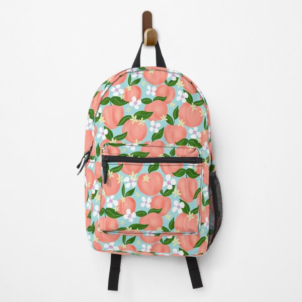Item preview, Peach florals designed and sold by Papergrape.
