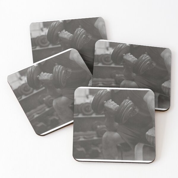 Item preview, Man at gym designed and sold by teacup21.