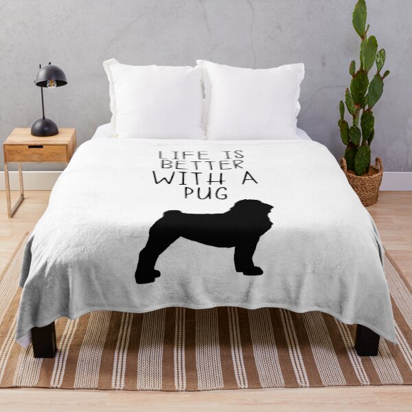 Item preview, Life Is Better With A Pug designed and sold by kindxinn.