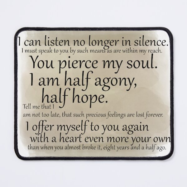 Item preview, Captain Wentworth's Love Letter to Anne Elliot designed and sold by an-open-book.